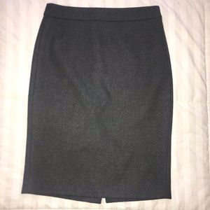 J. Crew Gray No. 2 Pencil Skirt ✏️